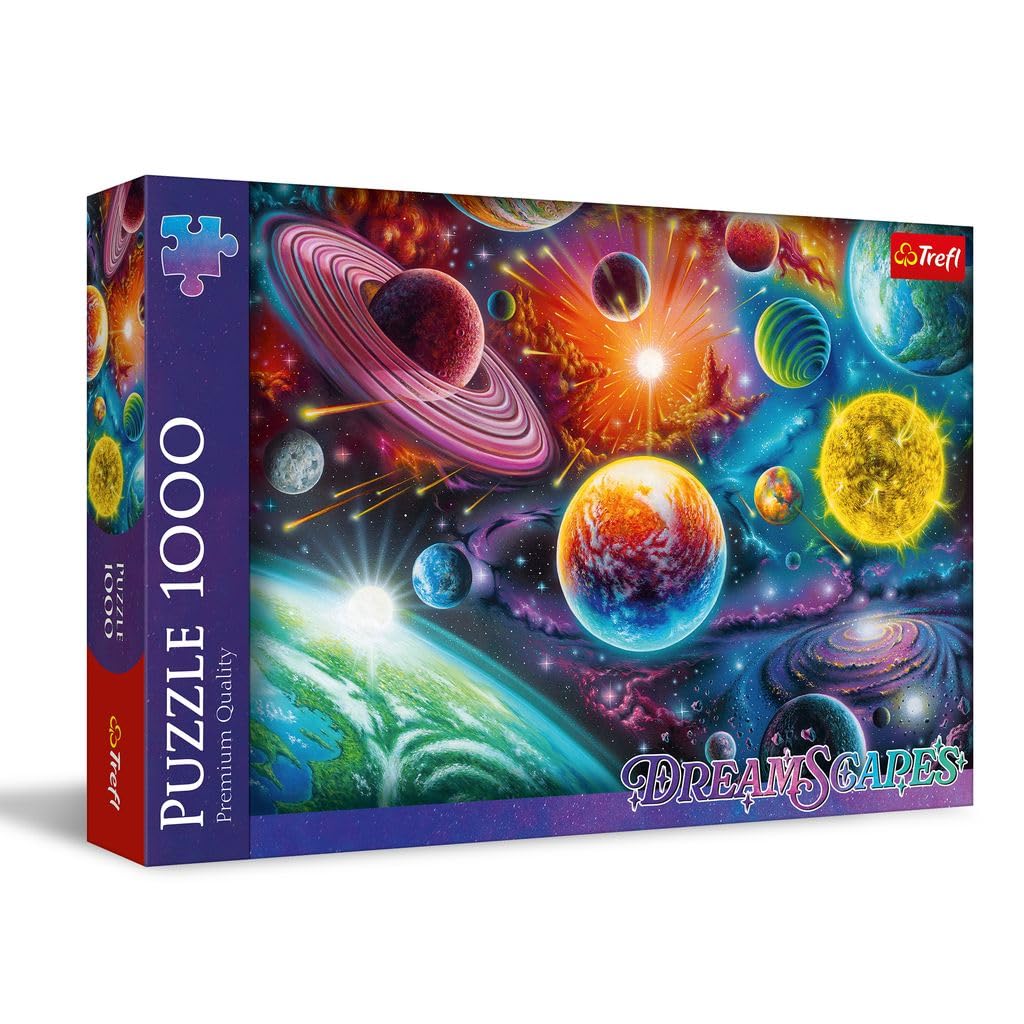 Amazon.com: Trefl Space Adventure 1000 Piece Jigsaw Puzzle